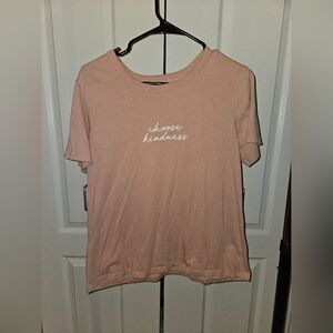 Zoe + Liv Blush 'Choose Kindness' Tee